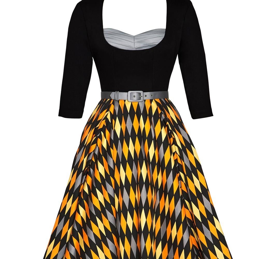 pinup girl clothing harlequin dress